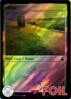 Plains (1156) (Surge Foil) - Doctor Who (1156) - NM Foil - Image 1