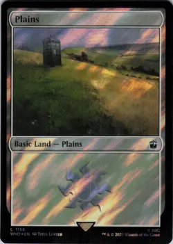 Plains (1156) (Surge Foil) - Doctor Who (1156) - NM Foil - Image 2