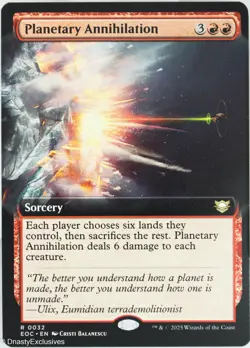 MTG: Edge of Eternities - Planetary Annihilation - Extended Art - Image 1
