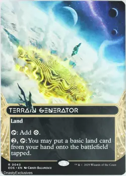 MTG: Edge of Eternities - Terrain Generator - Borderless - Image 1