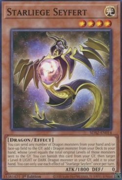 1X NM Starliege Seyfert - SDAZ-EN014 - Common 1st Edition yugioh - Image 1