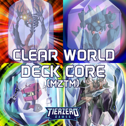 YuGiOh Clear World MZTM 21 Card Deck Core Bundle - Image 1