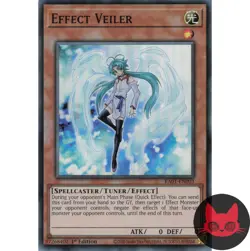 Yugioh Effect Veiler RA01-EN003 Super Rare 1st Edition NM - Image 1