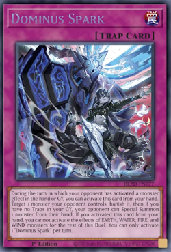 BLZD-EN077 Dominus Spark Secret Rare 1st Edition YuGiOh Preorder - Image 1