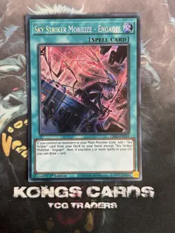 L26D-ENS10 Sky Striker Mobilize - Engage! Secret Rare Yu-Gi-Oh! NEW - Image 1
