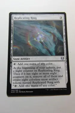 MTG Replicating Ring x1- XX-Kaldheim-Lightly Played - Image 1