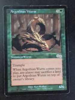 Argothian Wurm Urza's Saga Regular - Image 1