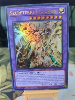 Yu-Gi-Oh! Secreterion Dragon DUAD-EN037 Ultra Rare 1st Edition Near Mint - Image 1