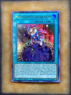 Yugioh Magician's Salvation MP21-EN256 Ultra Rare 1st Ed NM - Image 1