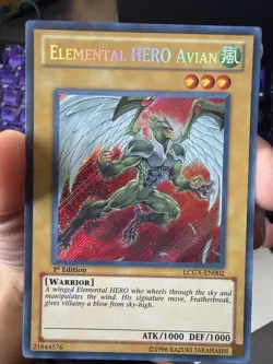 Elemental HERO Avian Yu-Gi-Oh! LCGX-EN002 Legendary Collection 1st Edition - Image 1