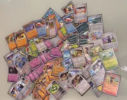 75 x Pokemon Prismatic Evolutions Bulk Bundle Reverse Holos / Holos / Pokeball - Image 1