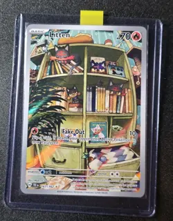 Litten 167/162 - Temporal Forces Illustration Rare - Pokemon TCG NM - Image 2