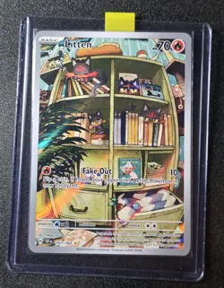 Litten 167/162 - Temporal Forces Illustration Rare - Pokemon TCG NM - Image 3