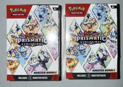 2x Prismatic Evolutions Booster Bundles: Pokemon - New & Sealed - Scarlet Violet - Image 1