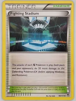 Fighting Stadium 90/111 Pokemon - XY Furious Fists MP - Image 1