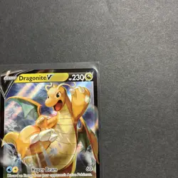 Dragonite V 049/078 Holo V Rare Pokemon GO Pokemon NM - Image 2