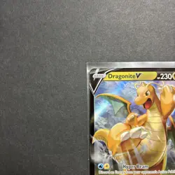 Dragonite V 049/078 Holo V Rare Pokemon GO Pokemon NM - Image 3