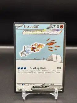 Pokemon TCG Eiscue EX Obsidian Flames 222/197 Special Illustration Rare - Image 1