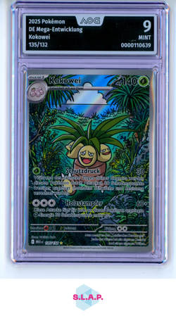 KOKOWEI POKEMON 135/132 2025 MEGA ENTWICKLUNG ILL RARE DE AOG 9 - Image 1