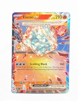 Eiscue Ex ~ Pokemon SV Obsidian Flames ~ Full Art Holo 042/197 - Image 1