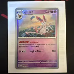 Pokemon TCG Sylveon Master Ball Pattern 040/131 Prismatic Evolutions Holo - Image 1