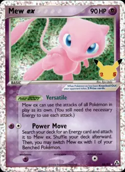 Mew ex 88/92 Holo - Pokemon Celebrations: Classic Collection - NM - Image 1
