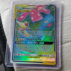 The Pokemon Company Venusaur & Snivy GX Full Art 210/236 Ultra Rare Holo - Image 1