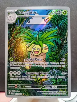 Pokemon TCG: Exeggutor #135/132 Mega Evolution Illustration Rare Holo - Image 1