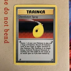 Pokemon TCG Devolution Spray Base Set 72/102 Regular Rare MP (1) - Image 2