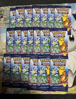 20 Packs of Pokemon 25th Anniversary McDonalds Sealed Booster Pack (2021) - Image 1