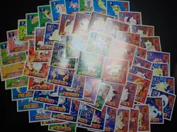 Pokemon Card Amada Sticker Non Holo x60 Nidoking Nidoqueen Rapidash etc #4616 - Image 1