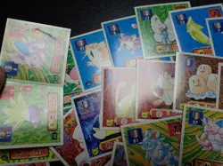 Pokemon Card Amada Sticker Non Holo x60 Nidoking Nidoqueen Rapidash etc #4616 - Image 4