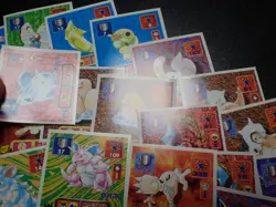 Pokemon Card Amada Sticker Non Holo x60 Nidoking Nidoqueen Rapidash etc #4616 - Image 5