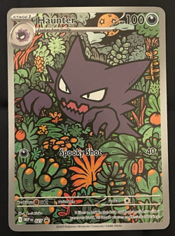 2025 POKEMON MEP EN-ME BLACK STAR PROMO #027 HAUNTER - Card A - Image 1