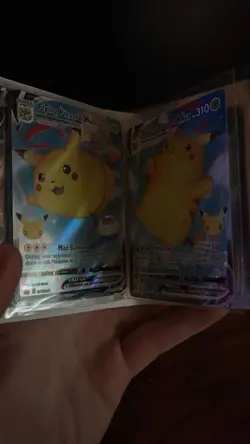 Pokemon TCG Holo Card Lot - Pikachu, Ampharos EX, Tyranitar V, Blastoise, VMAX - Image 2