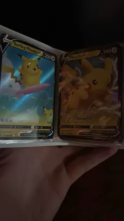 Pokemon TCG Holo Card Lot - Pikachu, Ampharos EX, Tyranitar V, Blastoise, VMAX - Image 4