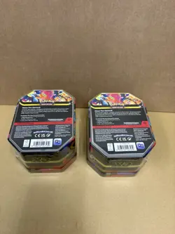 Pokemon TCG Phantasmal Flames Mega Charizard X and Y Tins Sealed 2026 Set of 2!! - Image 2