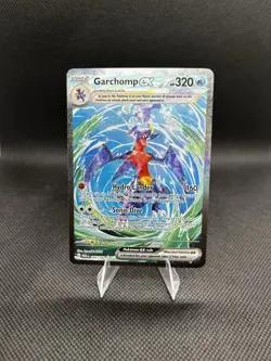 Pokemon TCG Garchomp ex SV04: Paradox Rift 245/182 Special Illustration Rare Ho… - Image 1