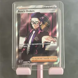 Pokemon Boss's Orders Corbeau 256/217 Full Art Ascended Heroes 2026 NM - Image 1