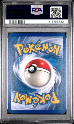 2002 POKEMON EXPEDITION #2 AMPHAROS-REVERSE FOIL PSA 9 - Image 2