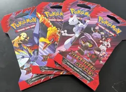 Pokemon DESTINED RIVALS Sleeved Booster Pack Art Set Bundle Lot of 4 - Sealed - Image 3