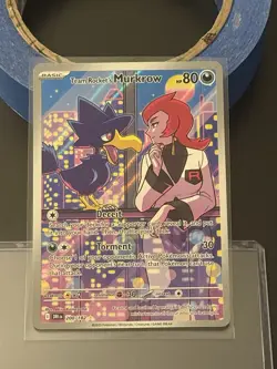 Pokemon - 200/182 - Team Rocket's Murkrow - Destined Rivals - Image 1