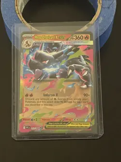Pokemon TCG Mega Charizard X Ex 13/094 PFL: Phantasmal Flames NM - Image 3