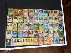 Pokemon Card Lot 54 Cards - Rare Holos and Non-Holos - Image 1