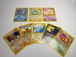 2000 Neo Genesis Card Vintage WOTC Pokemon Cards - Murkrow Etc - Image 1