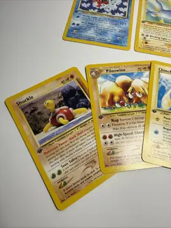 2000 Neo Genesis Card Vintage WOTC Pokemon Cards - Murkrow Etc - Image 4