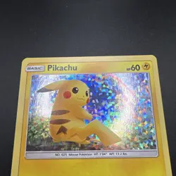 Pokemon Card pikachu 6/12 holo Excellent Condition - Image 3