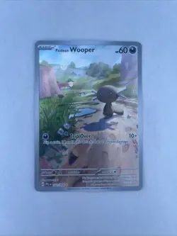 Paldean Wooper 102/094 | Phantasmal Flames | Full Art NM | Pokemon - Image 1