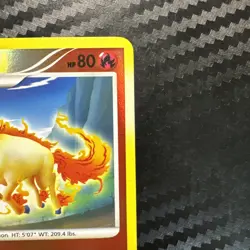 Rapidash 22/100 Reverse Holo Rare Stormfront 2008 Pokemon NM - Image 3