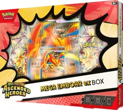 Pokemon TCG: Ascended Heroes - Mega Emboar EX - New & Sealed - Image 1